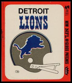 Detroit Lions Helmet VAR